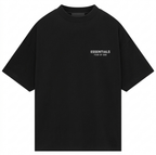 PLAYERA ESSENTIAL S25 “NEGRO” (RECOMENDABLE PEDIR UNA TALLA MENOS “VIENEN AMPLIAS”)