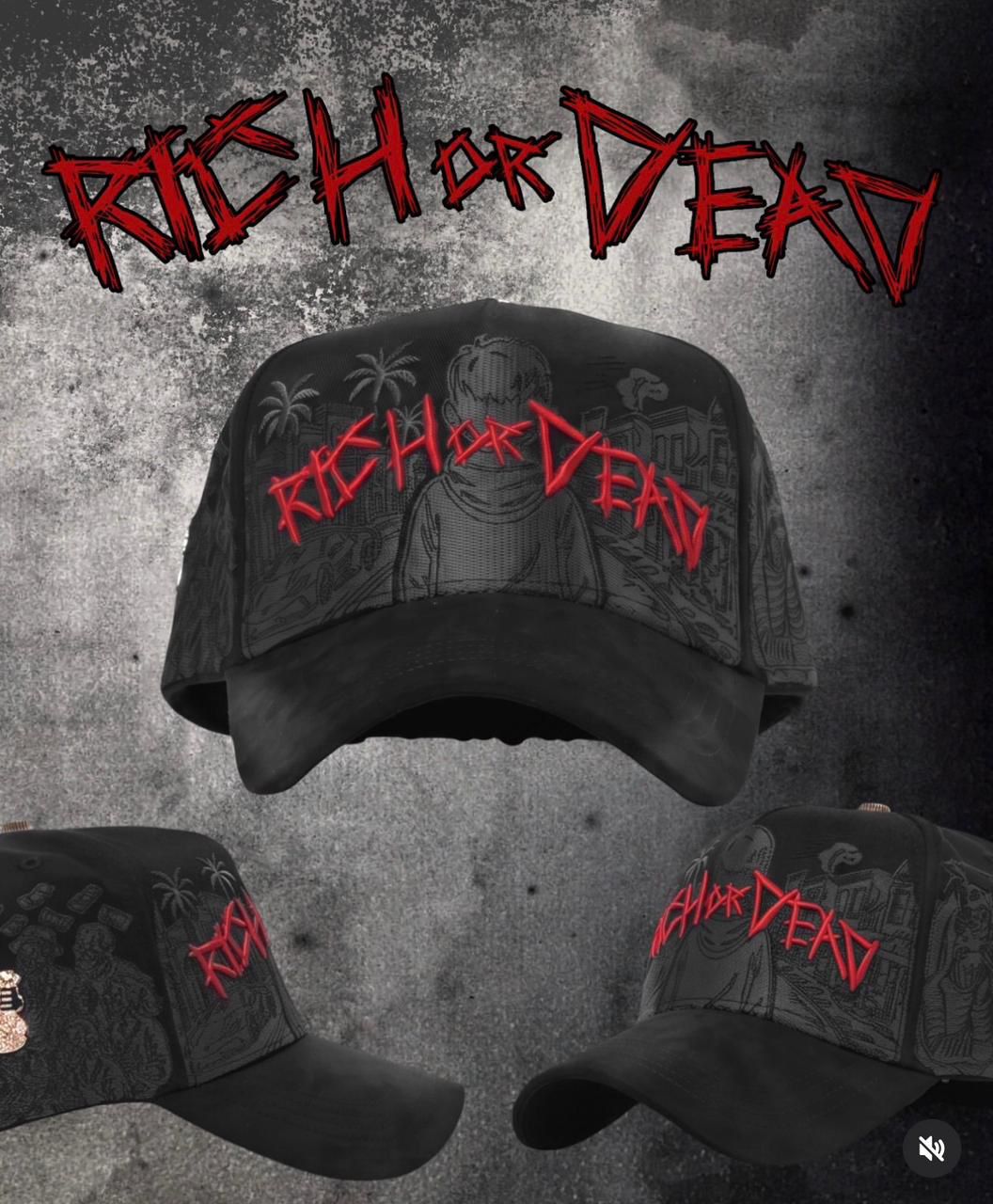 BARBAS HATS “RICH OR DEAD”
