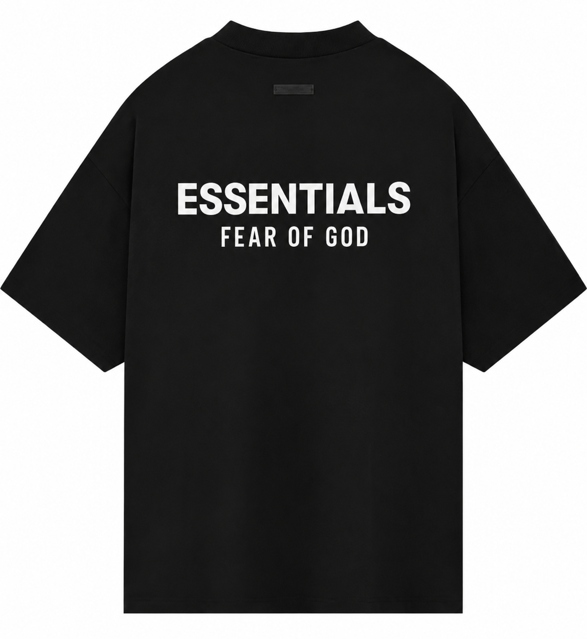 PLAYERA ESSENTIAL S25 “NEGRO” (RECOMENDABLE PEDIR UNA TALLA MENOS “VIENEN AMPLIAS”)