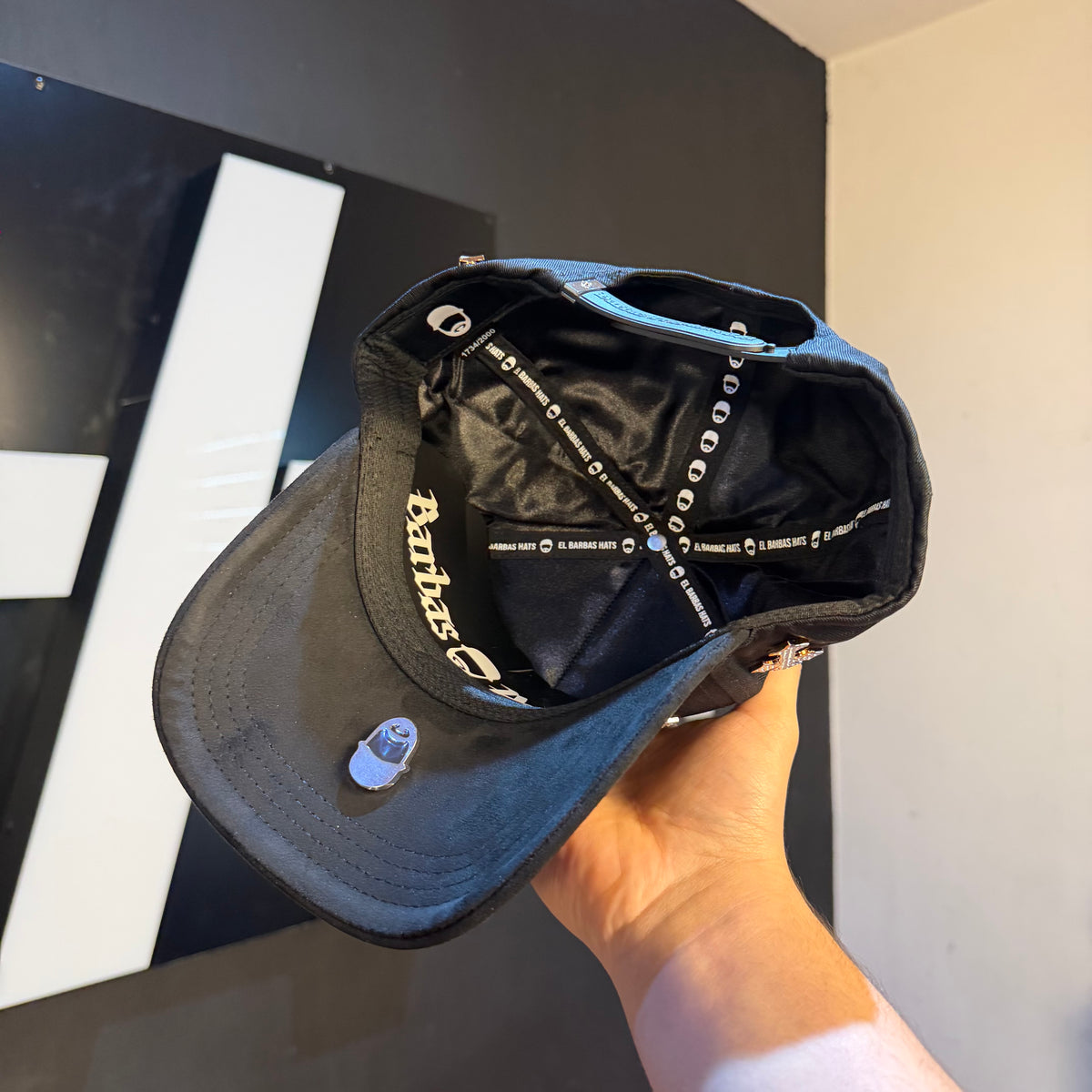 BARBAS HATS “B CROSS 24K”