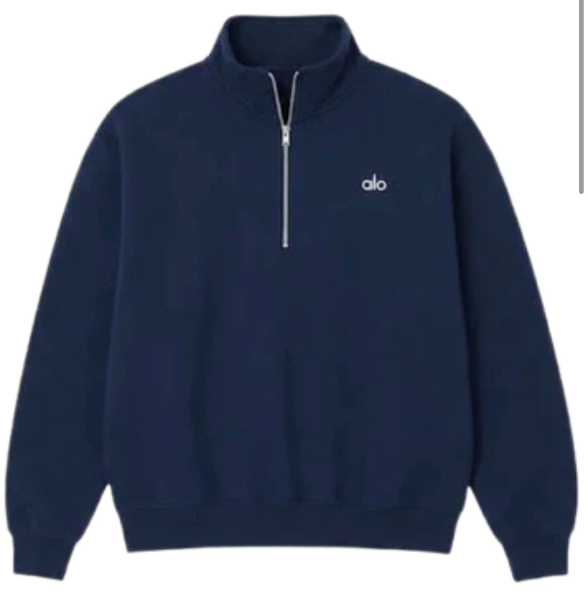 SUÉTER ALO ZIP “AZUL”