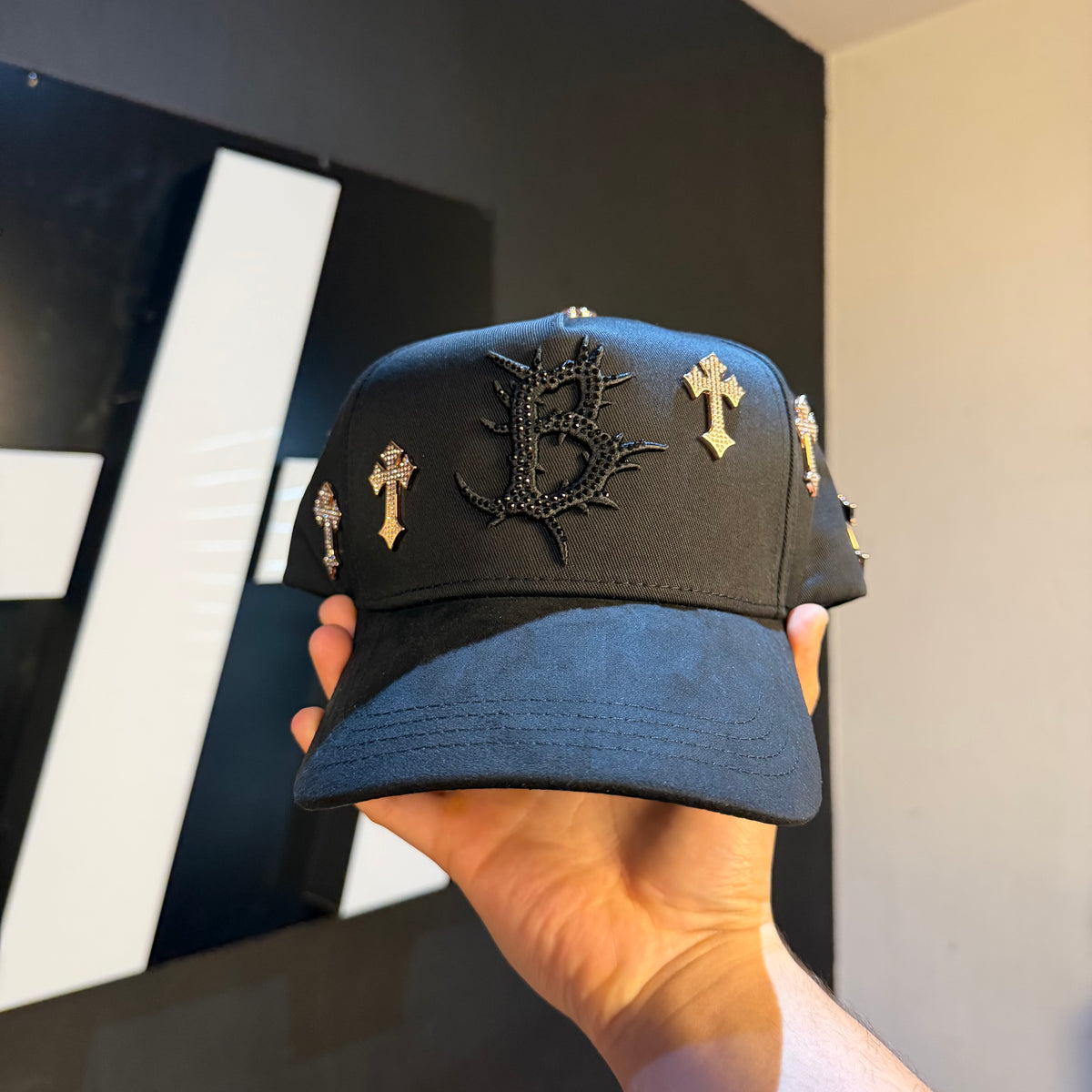 BARBAS HATS “B CROSS 24K”