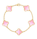 VAN CLEEF ROSA CON DORADO  (INCLUYE: BOLSA, CERTIFICADO, ESTUCHE, BOLSA)