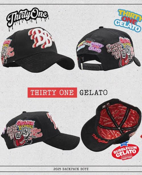 31 HATS “BACKPACKBOYZ GELATO”